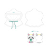 新品未開封ANOニャンオェちゃんぬいぐるみ1体　ニャンオェ着せかえ1着　銀テ付き thumbnail_6ano_vs_goods_tantai